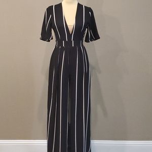 Black and White dress with shorts